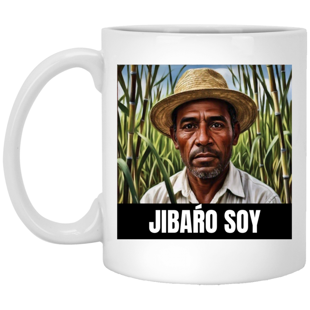 Jibaro Soy XP8434 11oz White Mug