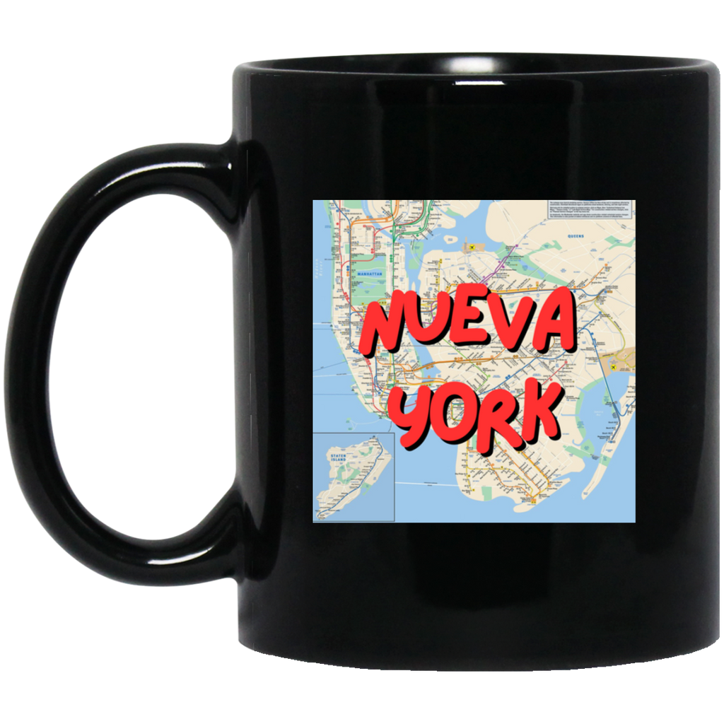 Nueva york BM11OZ 11oz Black Mug