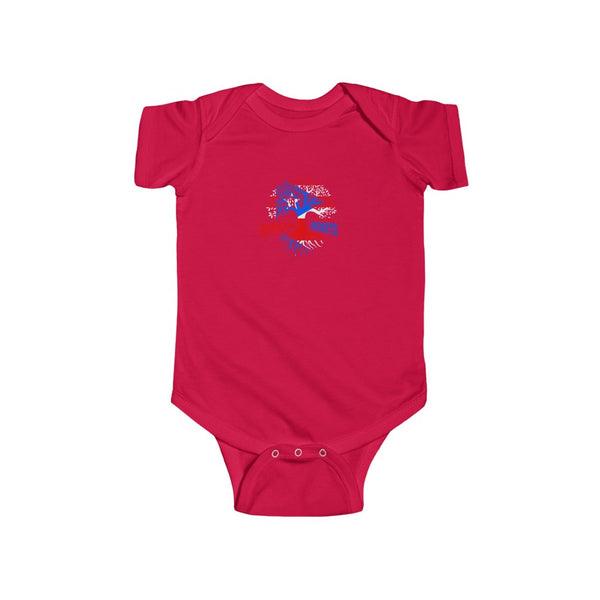 Boricua Roots B/R Infant Fine Jersey Bodysuit