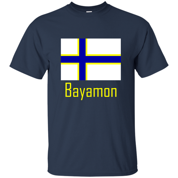 Bayamon Flag G200 Gildan Ultra Cotton T-Shirt - PR FLAGS UP