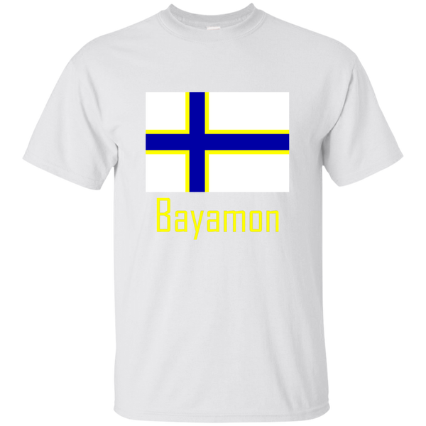 Bayamon Flag G200 Gildan Ultra Cotton T-Shirt - PR FLAGS UP
