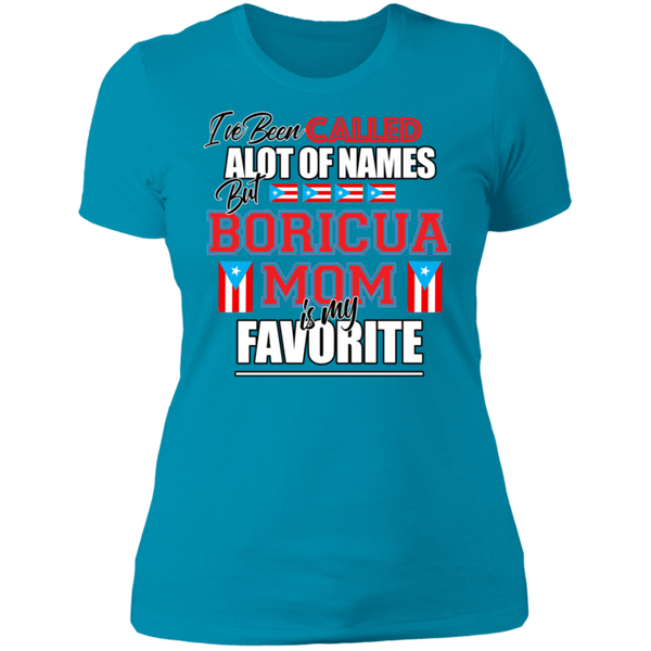 Boricua Mom NL3900 Ladies' Boyfriend T-Shirt