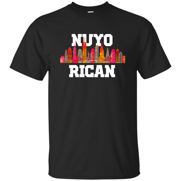 Nuyo Rican 2 G200 Gildan Ultra Cotton T-Shirt - PR FLAGS UP
