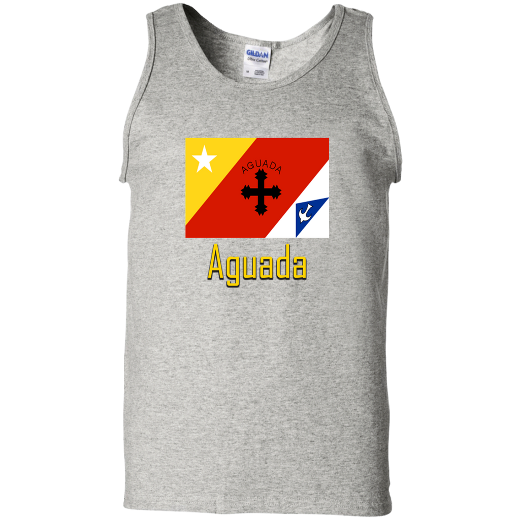 Aguada Flag G220 Gildan 100% Cotton Tank Top - PR FLAGS UP