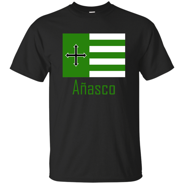 Añasco Flag G200 Gildan Ultra Cotton T-Shirt - PR FLAGS UP