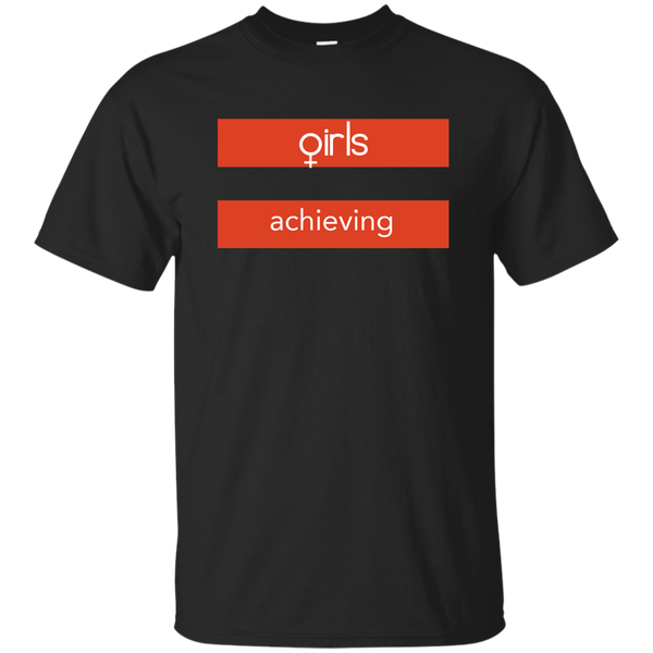 Girls Achieving G200 Gildan Ultra Cotton T-Shirt - PR FLAGS UP