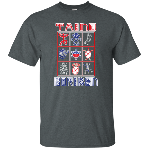Taino Boriken Custom Ultra Cotton T-Shirt - PR FLAGS UP