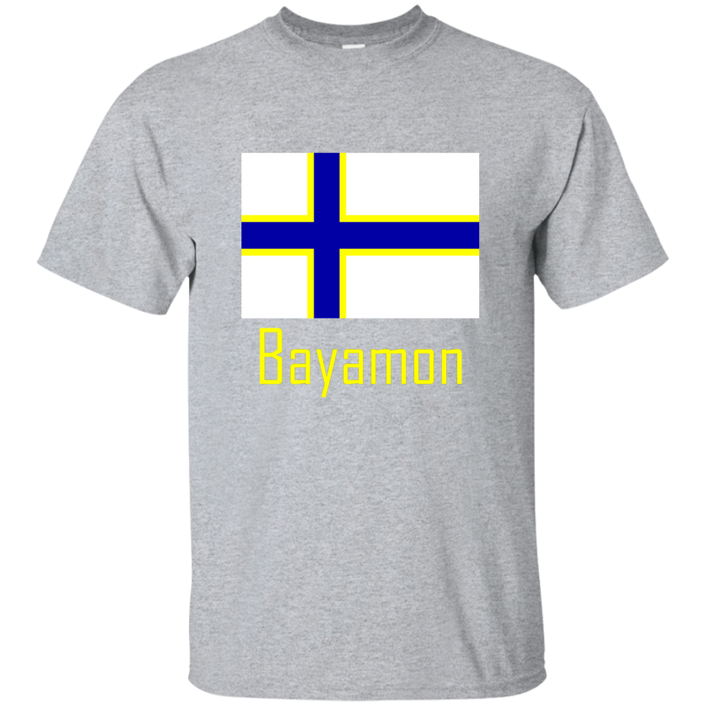 Bayamon Flag G200 Gildan Ultra Cotton T-Shirt - PR FLAGS UP