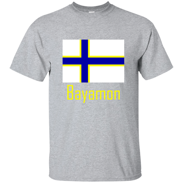 Bayamon Flag G200 Gildan Ultra Cotton T-Shirt - PR FLAGS UP