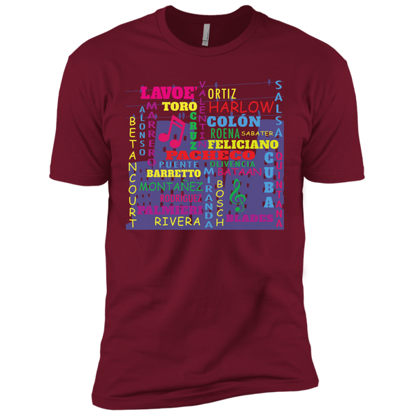 The Salsa All Stars NL3600 Next Level Premium Short Sleeve T-Shirt - PR FLAGS UP