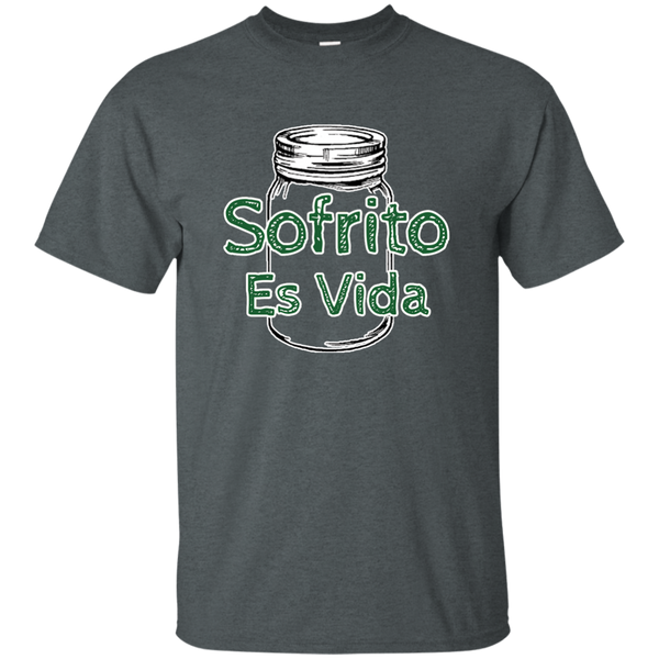 Sofrito Es Vida Custom Ultra Cotton T-Shirt - PR FLAGS UP