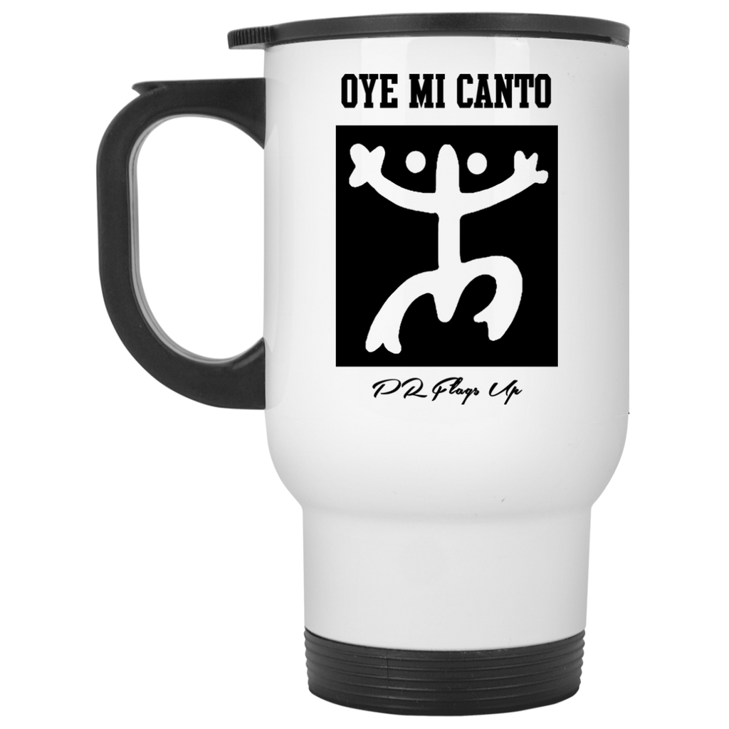 Oye Mi Canto El Coqui Travel Mug - PR FLAGS UP