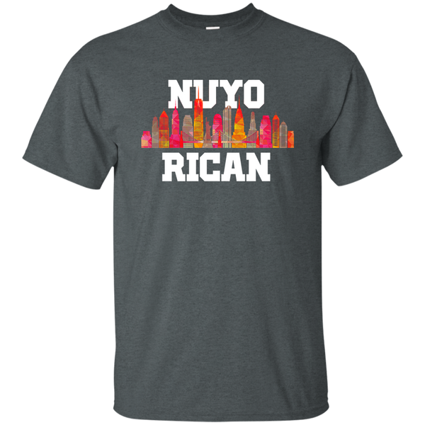Nuyo Rican 2 G200 Gildan Ultra Cotton T-Shirt - PR FLAGS UP