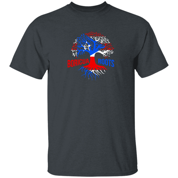 Boricua Roots Flag G500 5.3 oz. T-Shirt