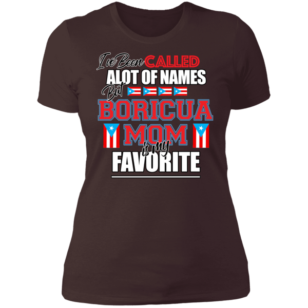 Boricua Mom NL3900 Ladies' Boyfriend T-Shirt