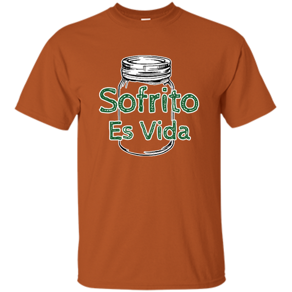 Sofrito Es Vida Custom Ultra Cotton T-Shirt - PR FLAGS UP