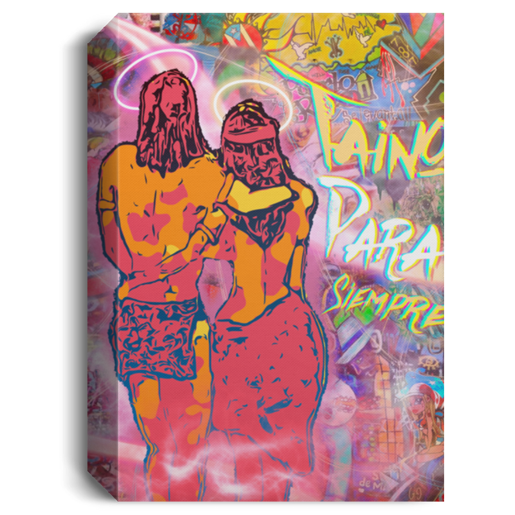 Taino Para Siempre CANPO15 Deluxe Portrait Canvas 1.5in Frame