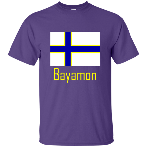 Bayamon Flag G200 Gildan Ultra Cotton T-Shirt - PR FLAGS UP