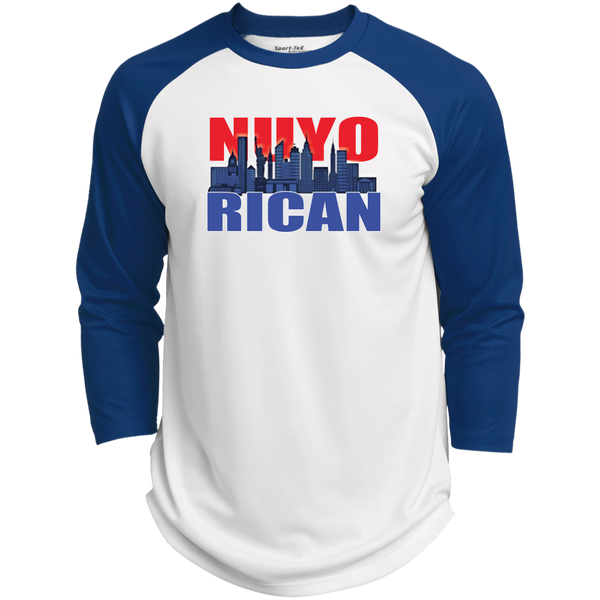 NuyoRican 2 Polyester Game Baseball Jersey - PR FLAGS UP
