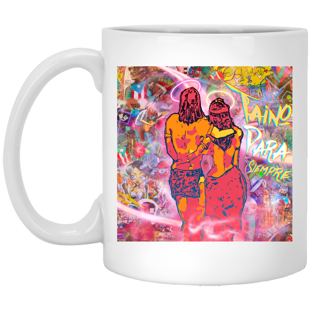 Taino Para Siempre XP8434 11 oz. White Mug