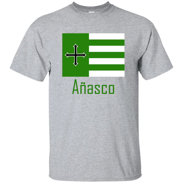 Añasco Flag G200 Gildan Ultra Cotton T-Shirt - PR FLAGS UP