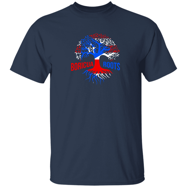 Boricua Roots Flag G500 5.3 oz. T-Shirt
