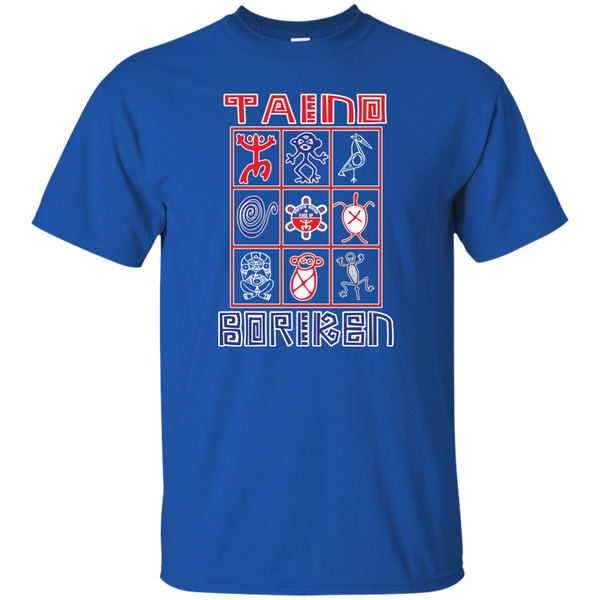 Taino Boriken Custom Ultra Cotton T-Shirt - PR FLAGS UP
