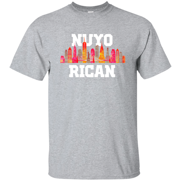 Nuyo Rican 2 G200 Gildan Ultra Cotton T-Shirt - PR FLAGS UP