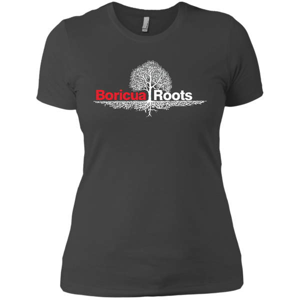Roots Next Level Ladies' Boyfriend Tee - PR FLAGS UP