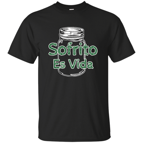 Sofrito Es Vida Custom Ultra Cotton T-Shirt - PR FLAGS UP