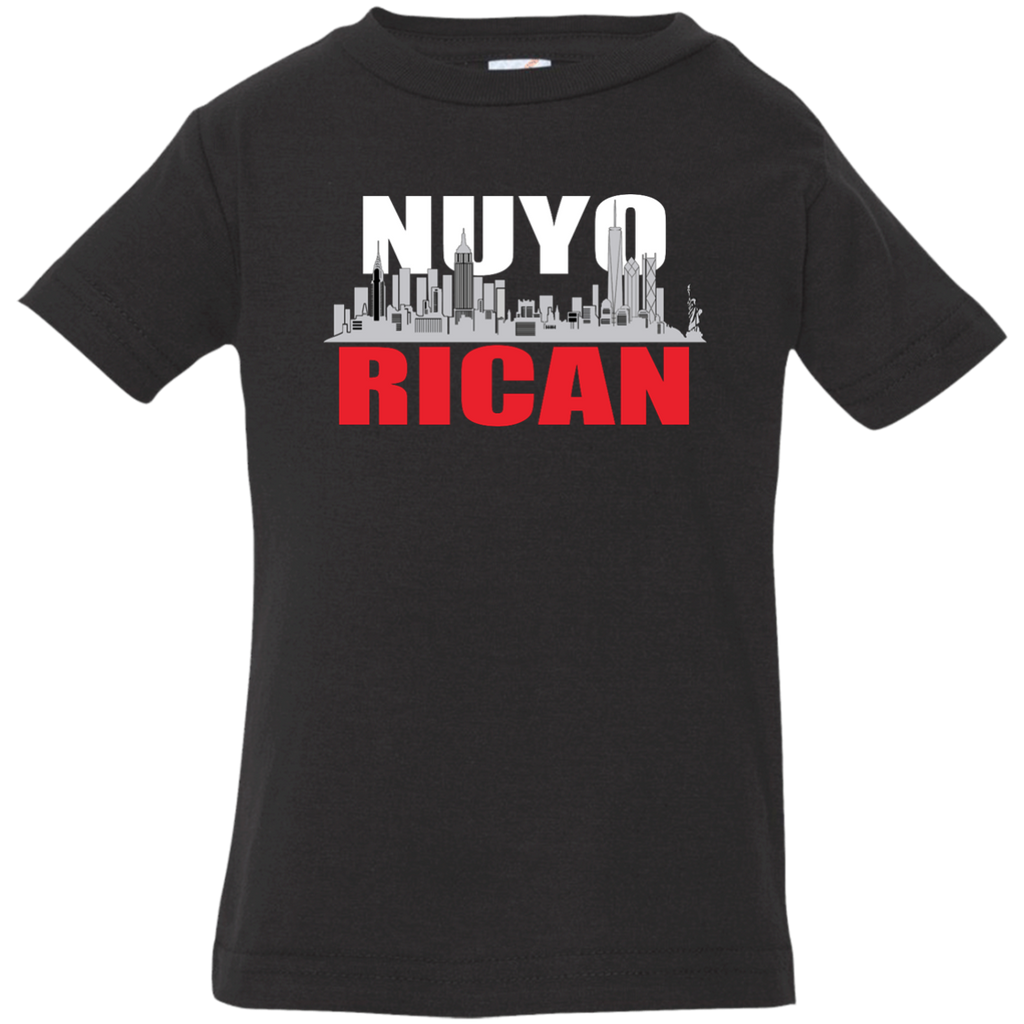 NuyoRican Infant Jersey Tee - PR FLAGS UP