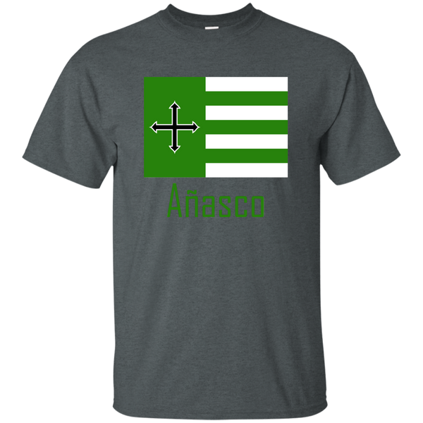 Añasco Flag G200 Gildan Ultra Cotton T-Shirt - PR FLAGS UP