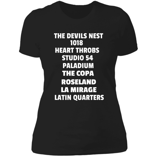 80's clubs NL3900 Ladies' Boyfriend T-Shirt