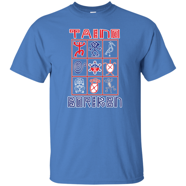 Taino Boriken Custom Ultra Cotton T-Shirt - PR FLAGS UP