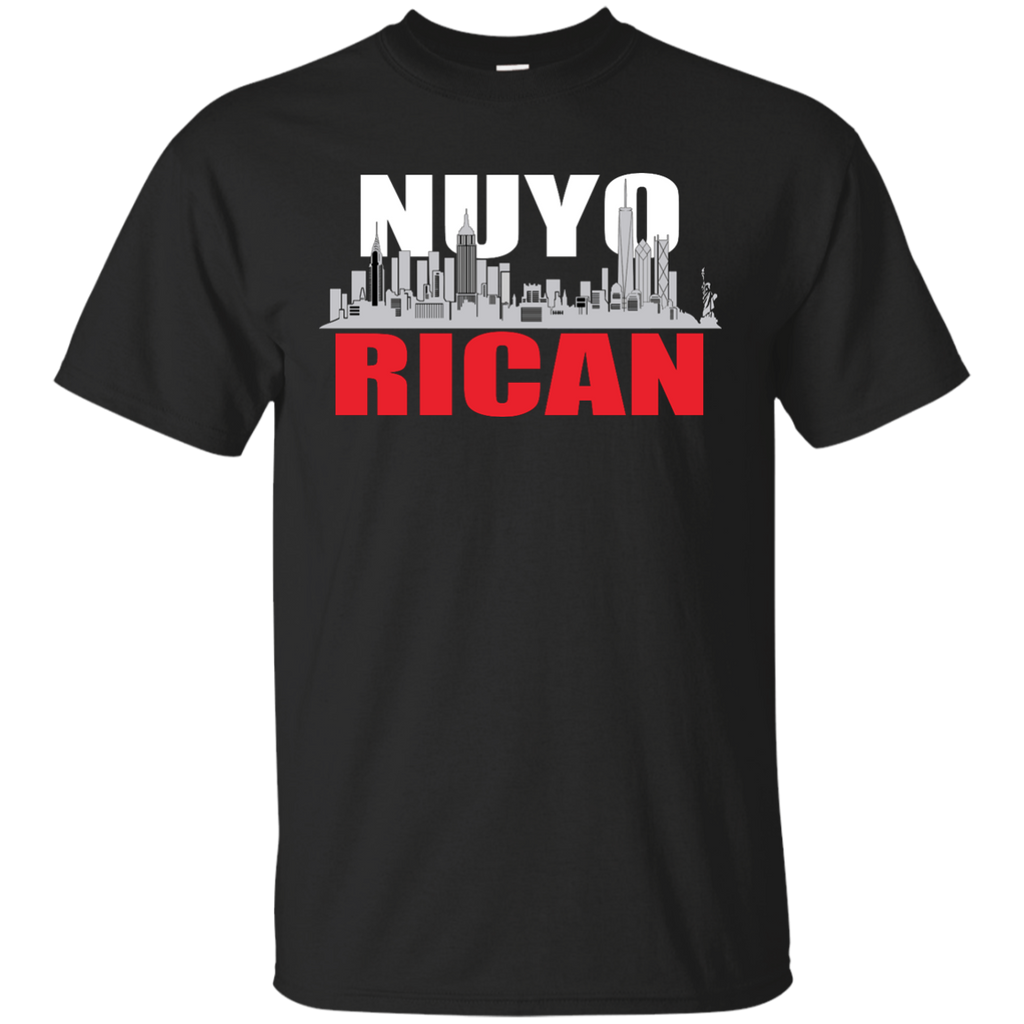 NuyoRican Youth Custom Ultra Cotton Tee - PR FLAGS UP