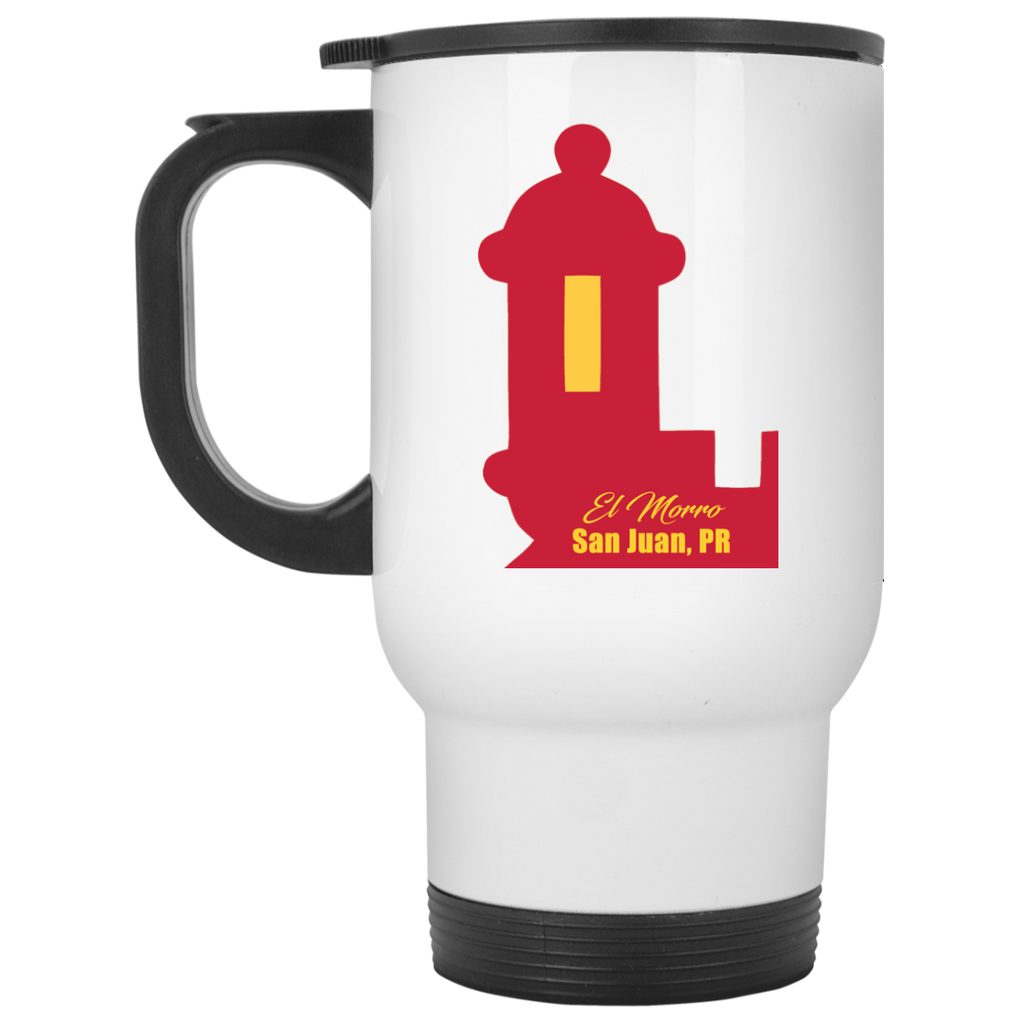 El Morro Travel Mug - PR FLAGS UP