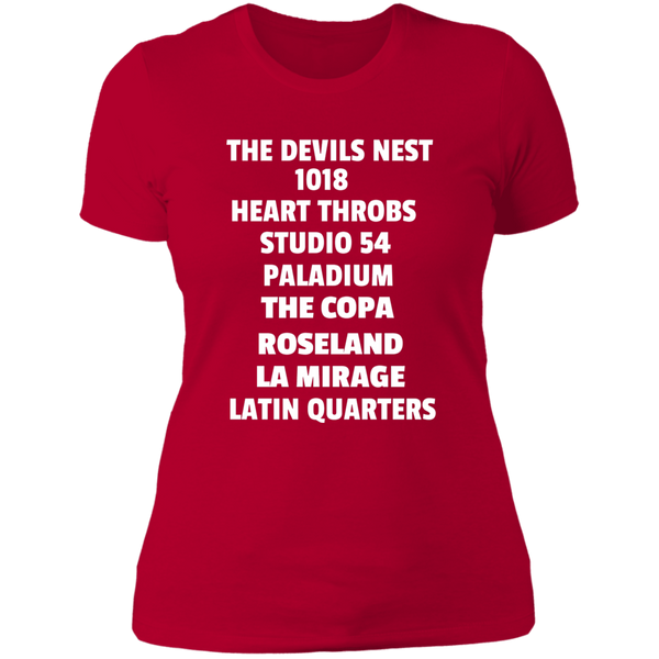 80's clubs NL3900 Ladies' Boyfriend T-Shirt