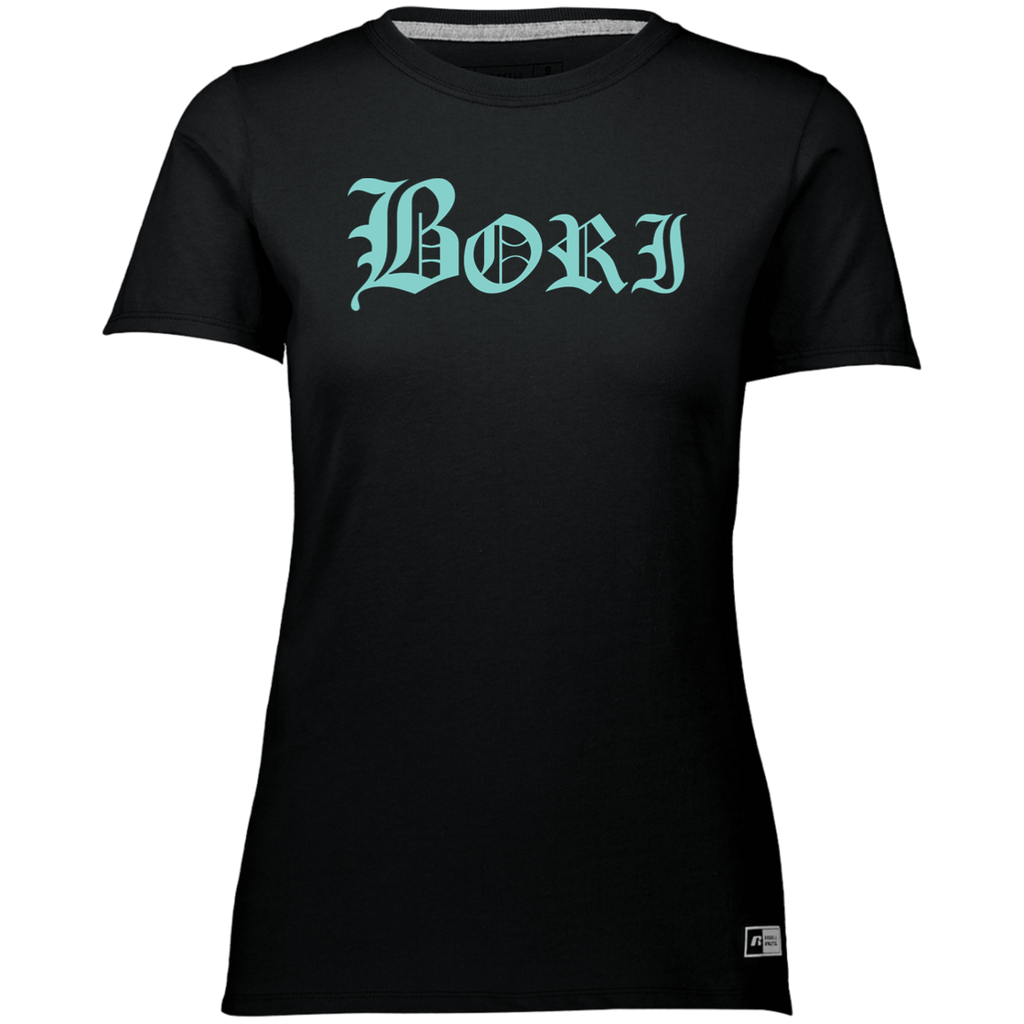 Bori Tiff Blue 64STTX Ladies’ Essential Dri-Power Tee