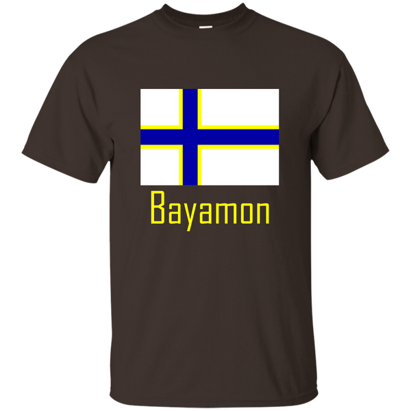 Bayamon Flag G200 Gildan Ultra Cotton T-Shirt - PR FLAGS UP