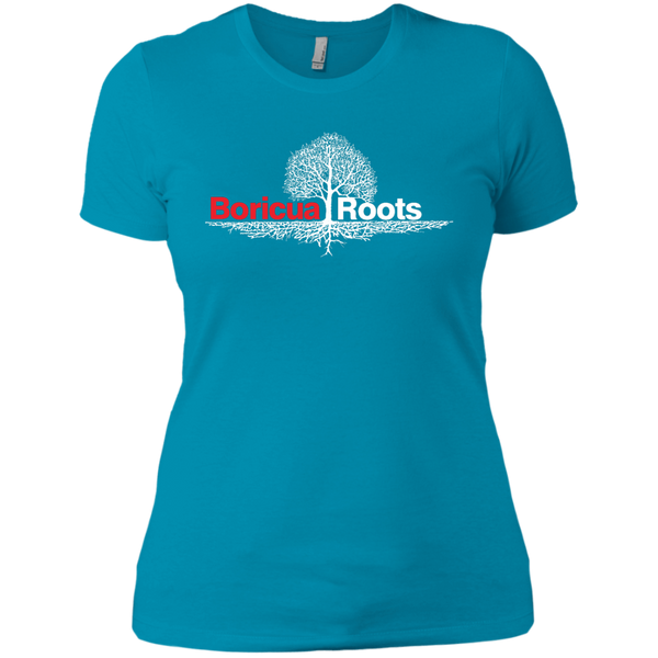 Roots Next Level Ladies' Boyfriend Tee - PR FLAGS UP