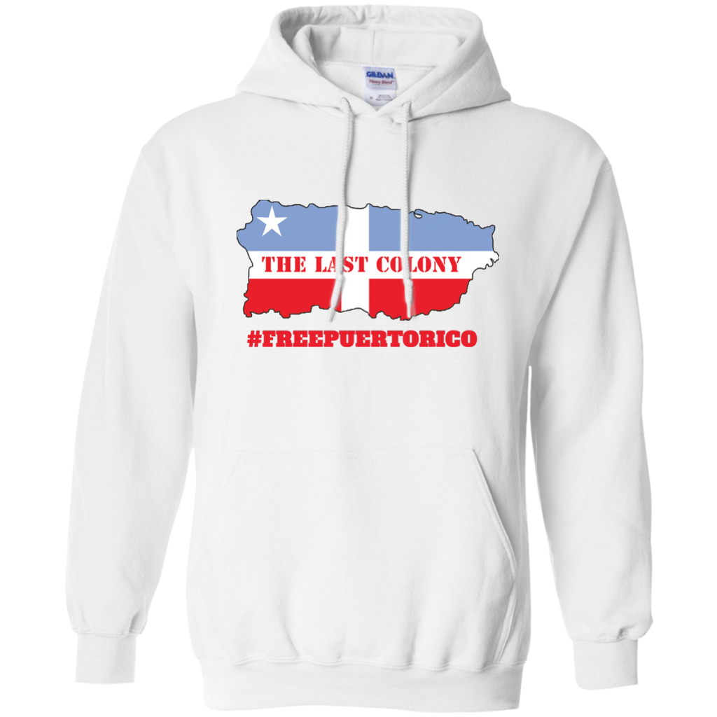 The Last Colony Pullover Hoodie 8 oz - PR FLAGS UP