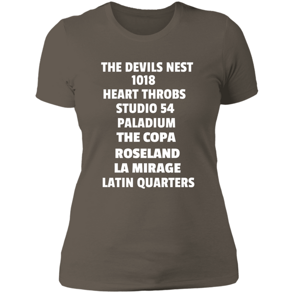 80's clubs NL3900 Ladies' Boyfriend T-Shirt