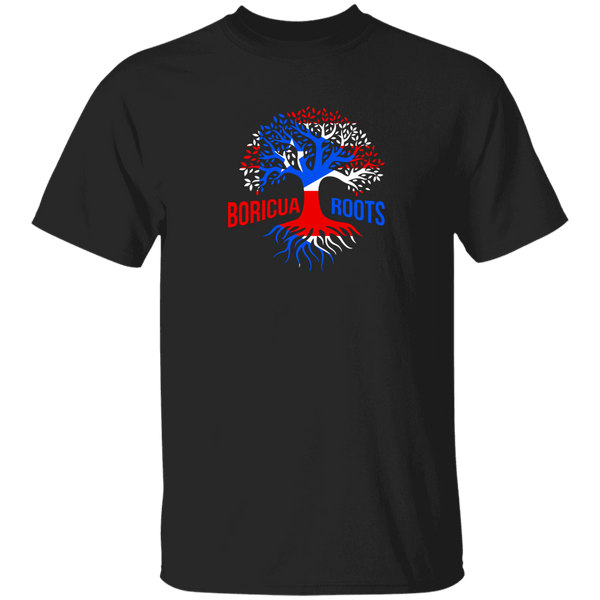 Boricua Roots Flag G500 5.3 oz. T-Shirt
