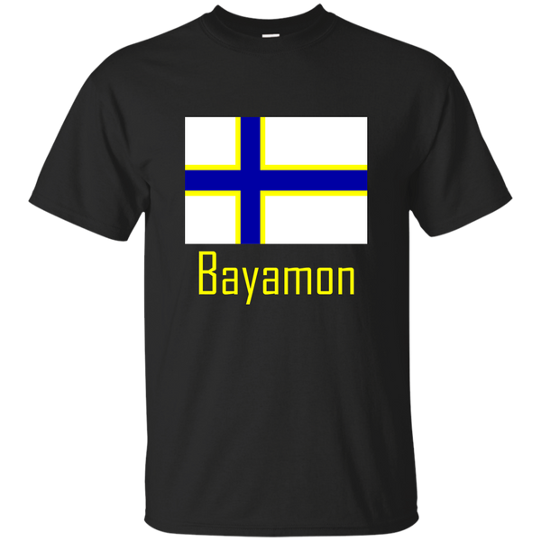 Bayamon Flag G200 Gildan Ultra Cotton T-Shirt - PR FLAGS UP