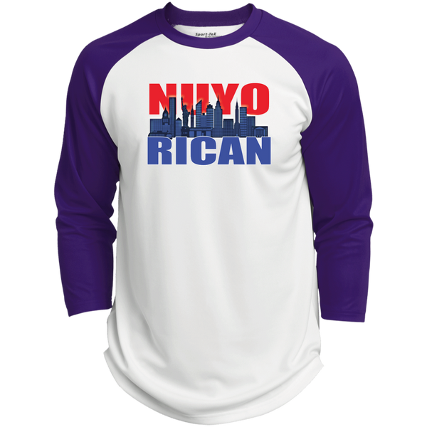 NuyoRican 2 Polyester Game Baseball Jersey - PR FLAGS UP