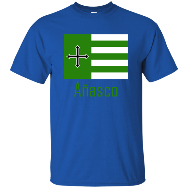 Añasco Flag G200 Gildan Ultra Cotton T-Shirt - PR FLAGS UP
