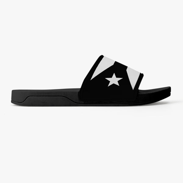 Resist Black Flag Casual Sandals - Black