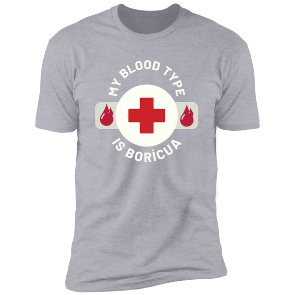 BloodType 2 1aaNL3600 Premium Short Sleeve T-Shirt