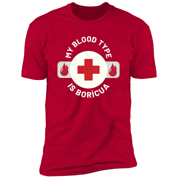 BloodType 2 1aaNL3600 Premium Short Sleeve T-Shirt
