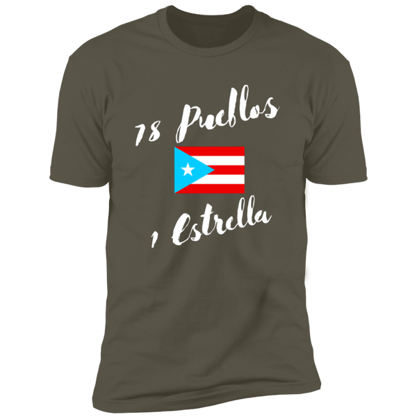 78 Puebpos 1 estrella NL3600 Premium Short Sleeve T-Shirt